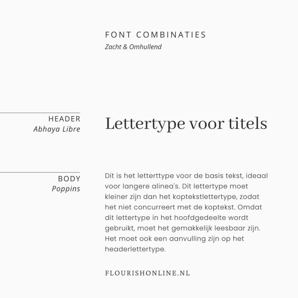 Zacht en omhullend ontwerp voor een rustgevende sfeer op je website.
